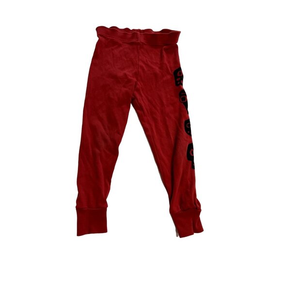 Nununu Skull Pants in Red - Picture 1 of 3